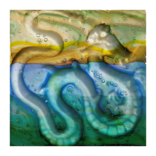 Ogopogo, Cast Glass Tile