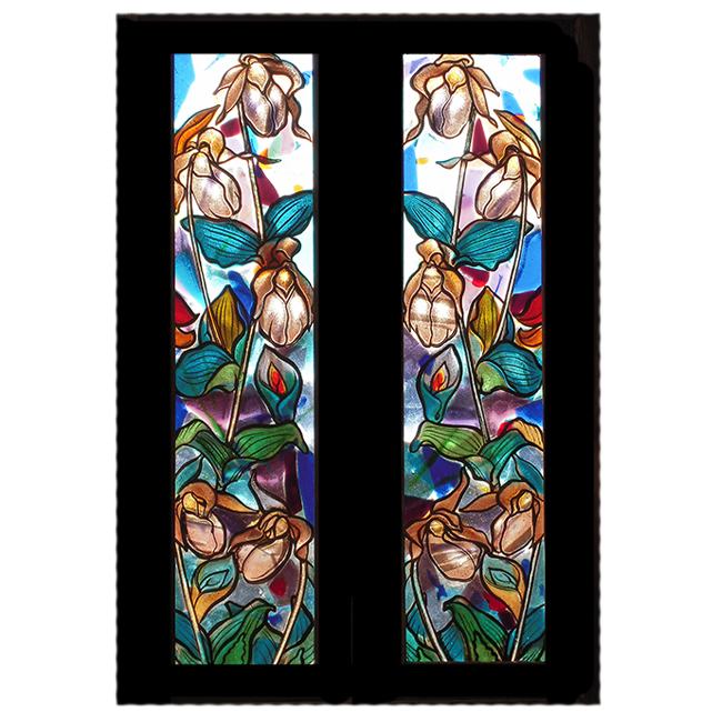 Prince Edward Island Fused Glass Panels